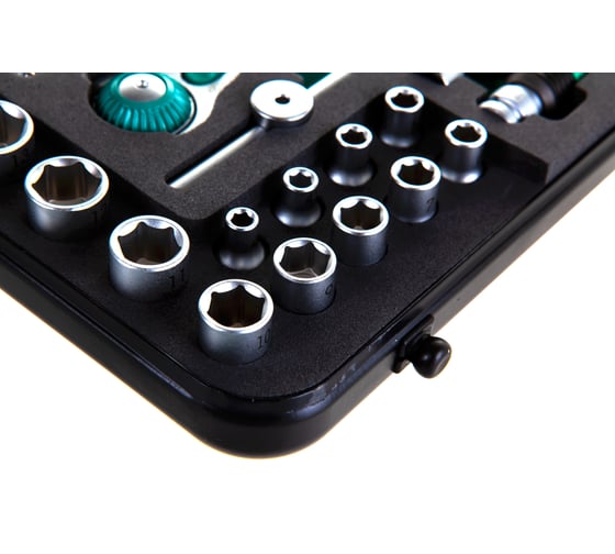 Набор трещоток Zyklop Speed WERA 8100 SA 2 1/4" с насадками 42 шт. 003533