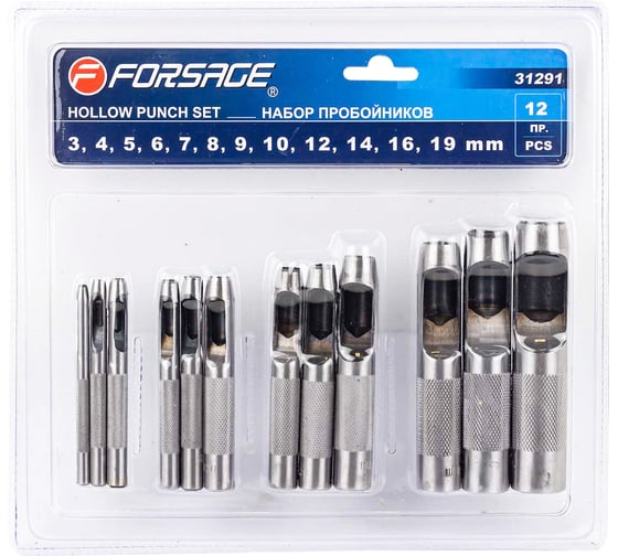 Набор пробойников Forsage 12пр F-31291(57710) 1