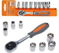 Набор головок торцевых Airline 1/4 8 предметов AK-06-G