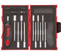 Набор инструментов, T-ручка с трещоткой GEDORE RED 1/4", 37 шт 3300025