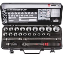 Набор головок Wurth 1/2ZO AUS6KT 23 предмета 096513 230061 1