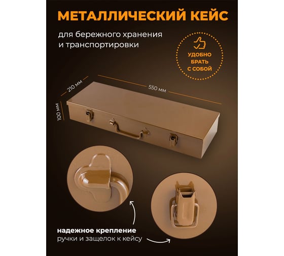 Набор инструментов FORSTIME ударных 21пр. 3/4" (12гр.) FT-6212-9MPB(57694)