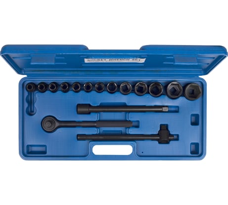 Набор торцевых головок SITOMO N2 оксидирование, 10-32 мм 42331