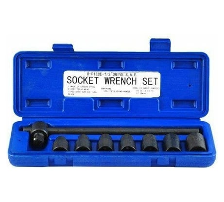 Набор торцевых головок SITOMO N1 оксидирование, 10-19 мм 48284