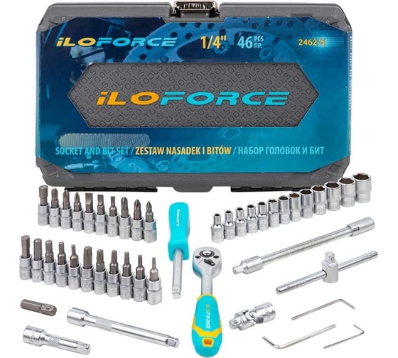 Набор инструментов iLOFORCE 46 пр IF-2462-5(52227)