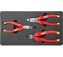 Набор диэлектрических шарнирных инструментов IZELTAS 1000V 3 предмета 3020006003