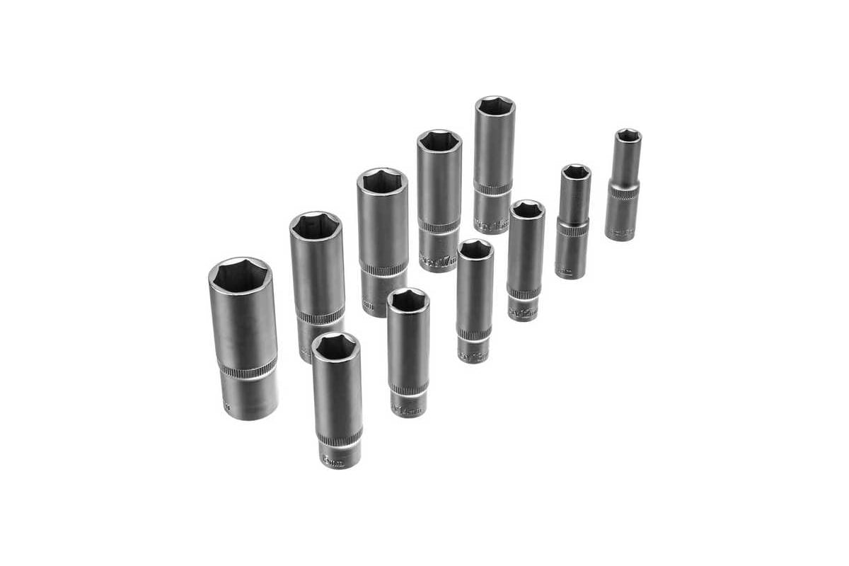 Набор инструментов СИБРТЕХ 1/2", 3/8", 1/4", пластиковый кейс 172 предм ...