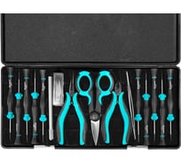 Набор инструмента для точных работ AIST 15 предметов в пластиковом кейсе 800115 00-00015846