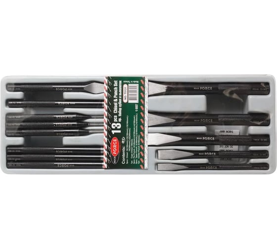 Набор бородков и зубил: 13 предметов ROCKFORCE RF-T5131 1