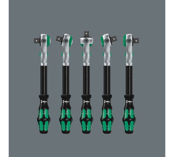 Набор инструмента WERA 8100 SA 9 Zyklop Speed трещотка 1/4, биты, головки, дюймовый, 28 пр. WE-004019