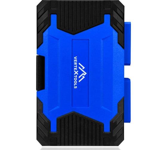 Набор бит vertextools 38 предметов, держатель,трещотка, удлинитель, кардан, головки 0033-38