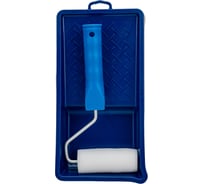 Набор малярный, 2 предмета: мини-валик Мольтопрен 100 мм, кювета 150x290 мм РемоКолор 04-8-201