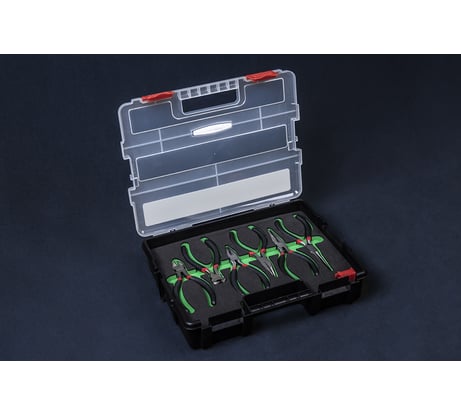 Набор мини шарнирно губцевого инструмента Станкоимпорт 6 предметов TBP-06