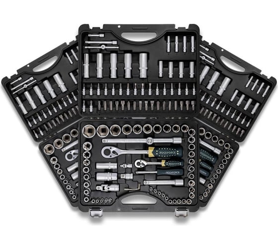 Набор инструментов Rockforce 108 предметов 1/4", 1/2" (6гр.)(4-32мм) 3 комплекта RF-41082-5EURO / 3 K-T /(58577)
