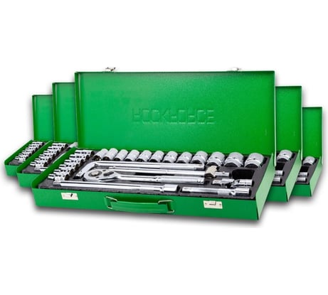 Набор инструментов Rockforce 24 предметов 1/2" ( 6гр) 5 комплектов RF-4245B-5 / 5 K-T /(58580)