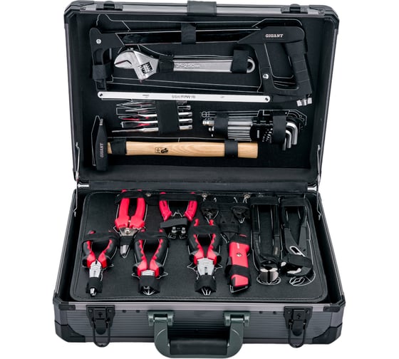 Набор инструментов в алюминиевом кейсе 1/2" и 1/4" 151 предмет Gigant Professional GPS 151