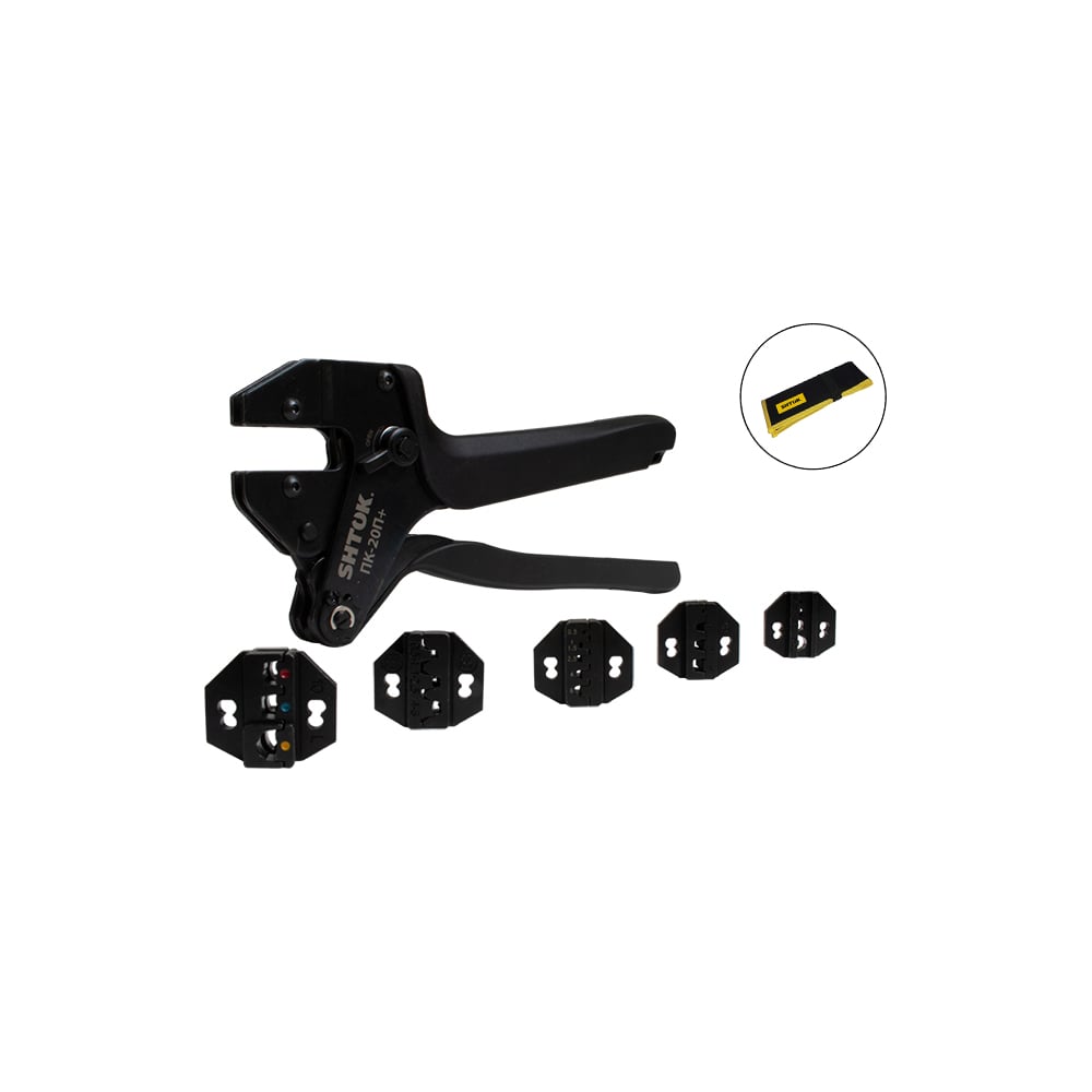 Универсальный набор электрика: ПК-20П+ матрицы, 6 пр, в сумке SHTOK ...