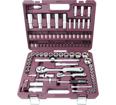Универсальный набор инструмента THORVIK TS094 1/4, 1/2DR, 94 предмета 054009