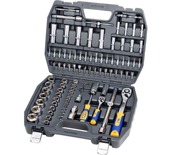 Набор инструмента KRAFT 1/2"Dr и 1/4"Dr 94 предмета KT 709005 1