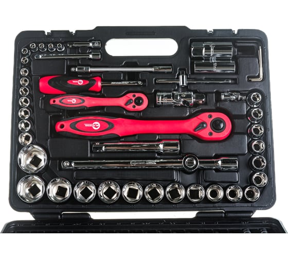 Профессиональный набор инструментов INTERTOOL 1/2 и 1/4, 94 шт., Cr-V ET-6094