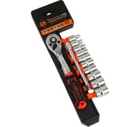 Трещотка KINGQUEEN 1/4 72 зуба с шестигранными головками 12шт WIB-6607B-72