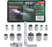 Набор головок Rockforce 15 предметов RF-4159(58289) 32764506