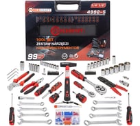 Набор инструментов Forcekraft 99пр. 1/4", 1/2" FK-4992-5(58254)