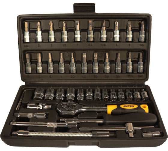 Набор инструментов GOODKING JNRTD 46 предметов трещотка 1/4" J-10046 1