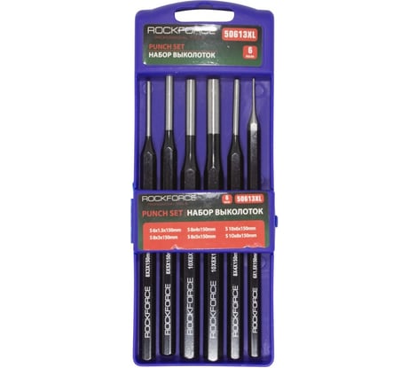 Набор удлиненных выколоток Rockforce 6 предметов RF-50613XL(16729)
