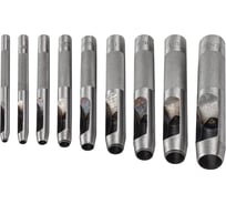 Набор пробойников Rockforce 9 предметов 3-10, 12мм на полотне RF-3991(57709)