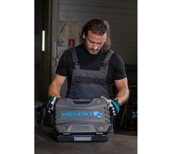 Набор инструментов HOEGERT TECHNIK 85 шт., 1/4" Черный HT1R225