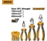 Набор плоскогубцев INGCO 3 шт. INDUSTRIAL HKHLPS2831DS 2