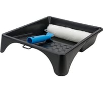 Набор малярный: валик искусственный мех 240мм, ванночка для краски 330х350мм Мелодия цвета НАБ1