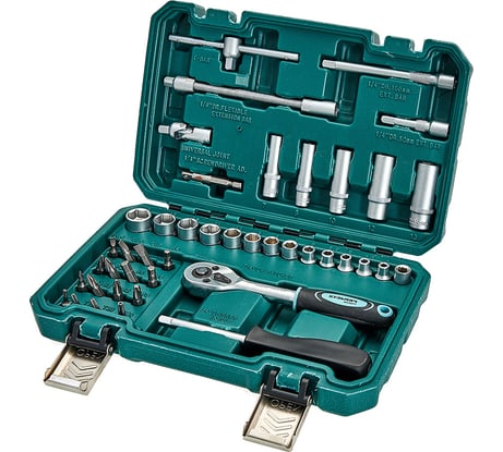 Набор инструментов в кейсе КУЗЬМИЧ  ЭКСПЕРТ 43 предмета НИК-022/43