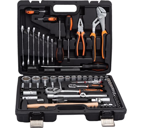 Набор инструментов в кейсе КУЗЬМИЧ 75 предметов НИК-007/75 0R-00000506