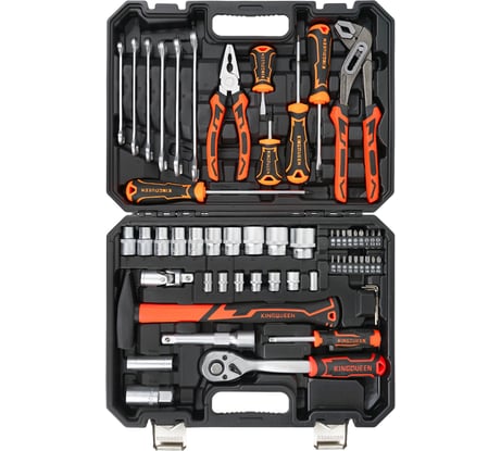 Набор инструментов KINGQUEEN 58 пред, 72 зуба, WIB-233