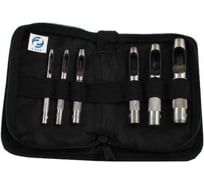 Набор высечек пробойников CNIC 6 шт, от 3 до 12.5мм, в сумке ОТ209 54669