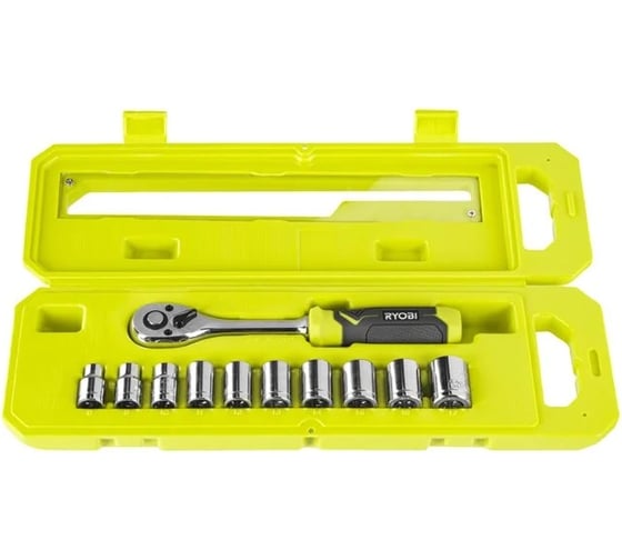 Набор из трещотки и торцевых головок Ryobi RHRS11PC 5132006068