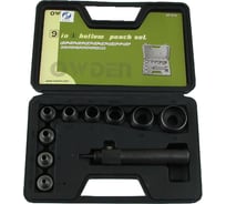 Набор высечек пробойников CNIC из 10-ти предм. от 5 до 32мм в пласт. чемодане ОТ1016 54673