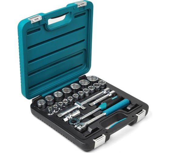 Набор торцевых головок Kamasa Tools 1/2", 24 предмета K 25009
