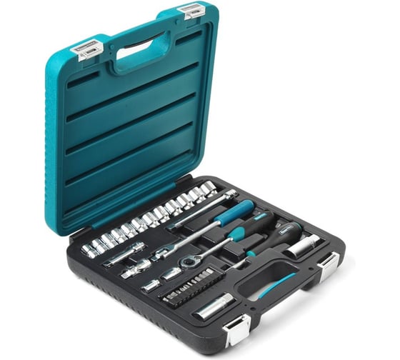 Набор торцевых головок Kamasa Tools 3/8", 34 предмета K 25007