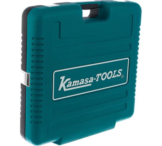 Набор торцевых головок Kamasa Tools 1/2"+3/8"+1/4", 139 предметов K 25017