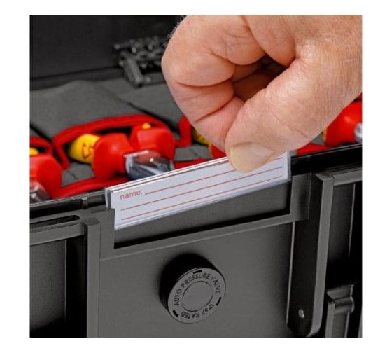 Инструментальный чемодан Knipex Robust45 Elektro 63 предмета KN-002137
