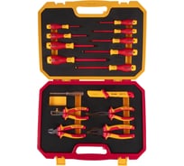 Универсальный набор диэлектрических инструментов TOLSEN 15 предметов V82115