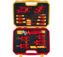 Универсальный набор диэлектрических инструментов TOLSEN 18 предметов V83718