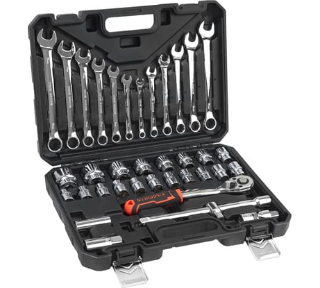 Набор инструментов KINGQUEEN 37 предметов, 72 зуба WIB-60011