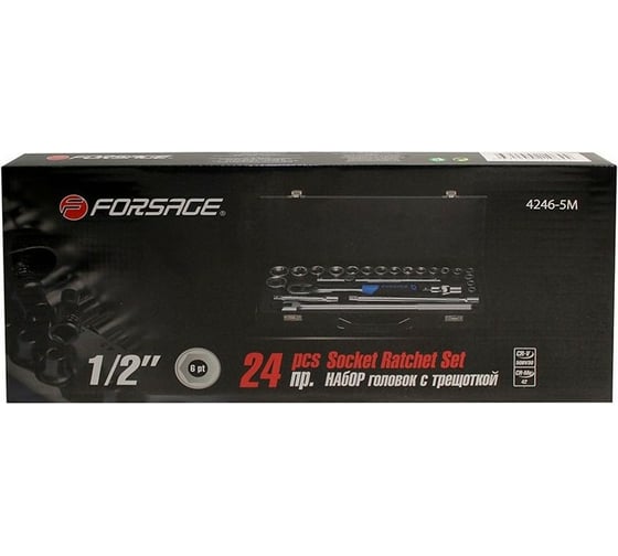 Набор инструментов Forsage 24 предмета F-4246-5M