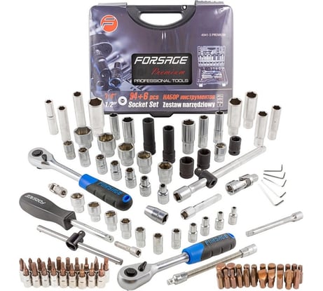 Набор инструментов Forsage 94+6пр  F-4941-5 PREMIUM(27803)