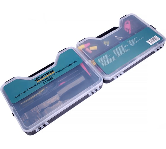 Набор инструментов для автоэлектрика Car-tool 286 предметов CT-W286