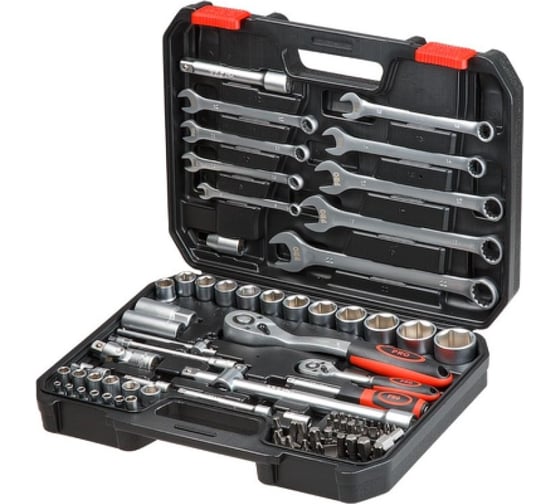 Набор головок и ключей STARTUL PRO GRAND PRIX 1/4", 1/2", 82 предмета PRO-082G
